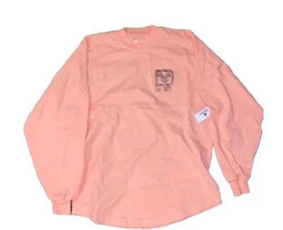Walt Disney World Rose Gold Spirit Jersey Sweater Shirt Womens Sz XS NWT - Image 1 of 4