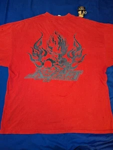 2002 Dragonball Z Vegeta T Shirt Red Anime Size XXL - Picture 1 of 10