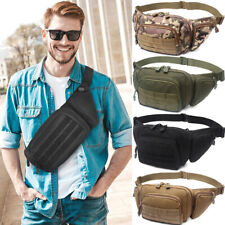 Tactical Waist Pack Military Funny Pack Men Outdoor Hunting Crossbody Waist Bag