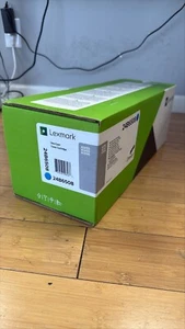 Genuine Lexmark 24B6508 Cyan Toner Cartridge - SEALED IN BOX - Photo 1/1