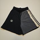 Adidas Originals Split Kleeblatt Shorts schwarz grau Damen klein Top Zustand