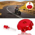 1Pcs 52Mm Red Motorcycle Fuel Gas Tank Cap Air Vent Valve Breather Tube Pit Pipe