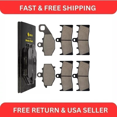 Brake Pads for Kawasaki ZX600 Ninja ZZR600 2005-2008 Front Rear Motorcycle Pads - Image 1 of 4