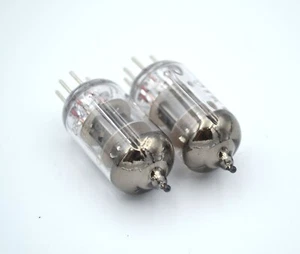 2pcs 6J1P-EV MATCHED PAIR New Voskhod Tube NOS 6ZH1P-EV EF95 6F32 6AK7 5654 - Picture 1 of 3