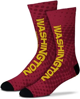 NEW! NFL Washington Football Est 1932 Particle Crew Socks Commanders Redskins - Imagem 1 de 2
