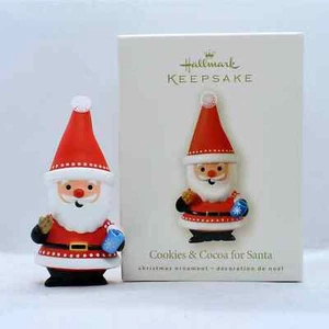 2008 Hallmark Keepsake Cookies and Cocoa for Santa Christmas Tree Ornament 1222! - Picture 1 of 4