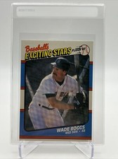 1987 Fleer Baseball's Exciting Stars Wade Boggs Card #4 Mint FREE SHIPPING