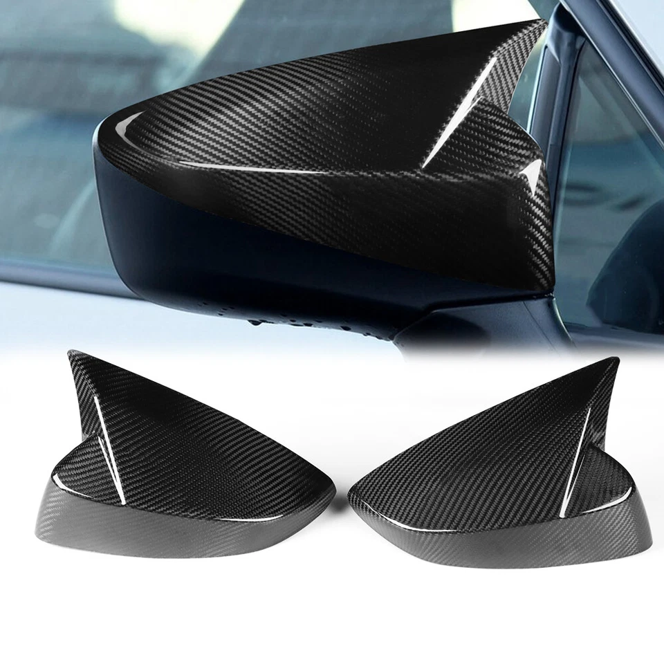 Real Carbon Fiber Side Door Rearview Mirror Cover For Toyota 86 Subaru BRZ 2012+ Foto 1 de 4