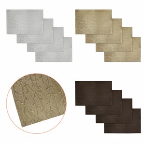 Set of 4 Spring Buds Textured PVC Table Placemats 45 x 30 cm by Choice - Picture 1 of 5