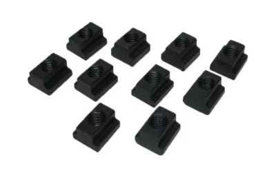 RDGTOOLS 10 X 1/2" tee Nuts milling engineering threaded 3/8" 10pc t nuts