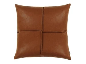 Zinc Textile Start Cushion, Cognac, 50cm x 50cm - Picture 1 of 6