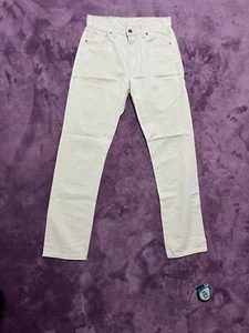 Levi's Canvas Pants Jeans Light White W 30 L 34 - Picture 1 of 11