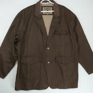 Madison Creek Outfitter Mesh Lined Sportsman Jacket Mens 2XL Leather Elbow Patch - Picture 1 of 18