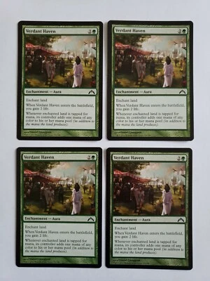 MTG Verdant Haven Gatecrash 138 Regular Common Non-Foil x4 - Image 1 of 2