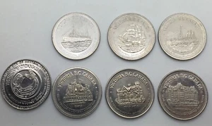 Victoria BC Trade Dollars Killerwal Kaiserin Hotel Schiffe Hatley Craigdarroch - Bild 1 von 2