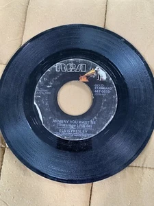 Elvis Presley Anyway You Want Me/Love Me Tender RCA Victor 45 RPM - Picture 1 of 4
