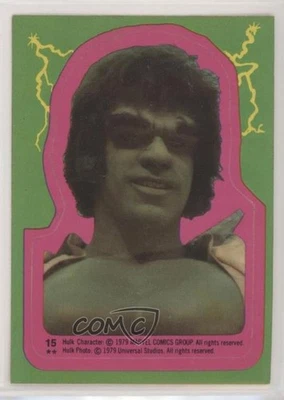 1979 Topps Marvel The Incredible Hulk Stickers Hulk #15 3c7 - Image 1 of 3