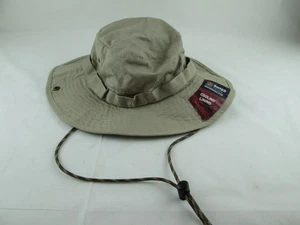Cappello Safari Unisex Swiss Tech Performance Gear Khaki Outback con Snap S/M - Foto 1 di 6