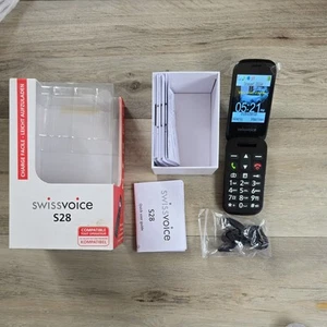 Swissvoice Mobile Senior Shell Swisvoice S28 Czarny - Zdjęcie 1 z 5