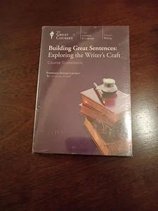 Great Courses Building Great Sentences 1 & 2 DVD 4-Disc Set & Book NEW SEALED - Picture 1 of 2