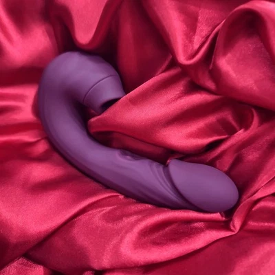 Flattern Dildo Vibrator Rabbit Klitoris G-Punkt Massage Sexspielzeug für Frauen - Bild 1 von 4