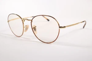 Ray Ban Eyeglasses RB 3582V Womens Gold Full Rim Metal Eyewear Glasses Frames - Picture 1 of 4