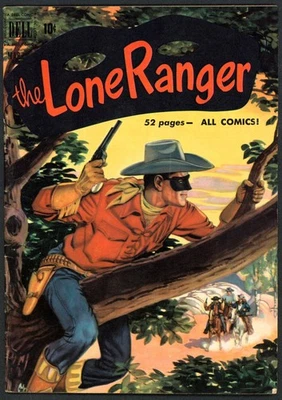 The Lone Ranger #33 Dell 1951 Foto 1 de 2
