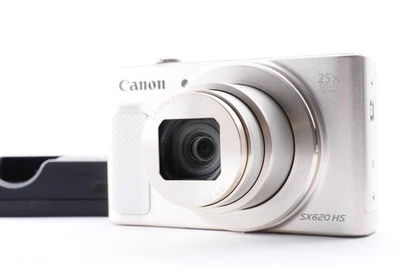 Canon PowerShot SX620 HS White Near Mint 20.2MP Digital Camera Y3191 - Image 1 of 4