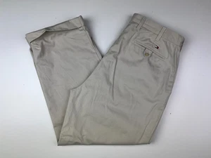 PANTALÓN CHINO TOMMY HILFIGER W38" - L29" Hombre Calce Relajado Piedra Beige Pantalones - Imagen 1 de 7
