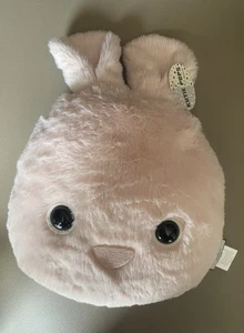 Rare Jellycat Kutie Pops Bunny Pale Pink Bunny Plush Cushion Pillow-New w/ Tags - Picture 1 of 5