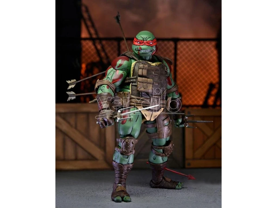 Tartarughe Ninja The Last Ronin Action Figura Ultimate First To Fall Raphael 18  - Immagine 1 di 4