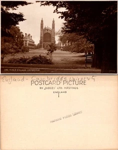 Postal de colección - Inglaterra Universidad de Cambridge - Kings College Capilla Cambridge - Imagen 1 de 1