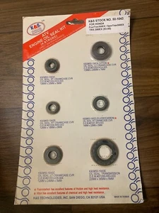 NOS K&S 50-1043 HONDA TRX 300 300EX TRX300 GENUINE OIL SEAL GASKET KIT - Picture 1 of 2