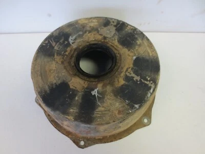 Yamaha Kodiak 400 2003 4x4 auto usado OEM tambor de freno trasero cubierta antipolvo Foto 1 de 2