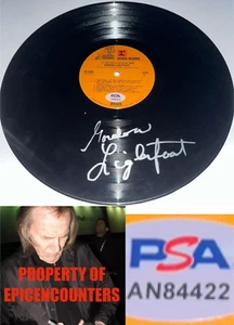 GORDON LIGHTFOOT SIGNED IF YOU COULD READ MY MIND RECORD W/PROOF PSA/DNA AN84422 - Picture 1 of 5