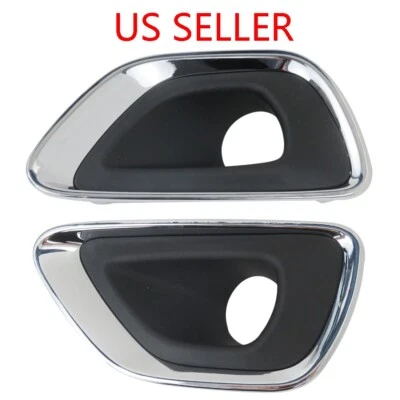 Juego de embellecedores de luces antiniebla para Jeep Grand Cherokee 2014-2016 izquierda y derecha 2 piezas Foto 1 de 4