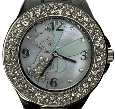 Reloj Campanilla Disney Bisel Joya WR3ATM Esfera 36mm TK2031 Nuevo Prueba de Batalla - Funciona Foto 1 de 4