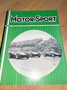 December 1955 MOTOR SPORT MAGAZINE from United Kingdom PORSCHE MOTORING - Picture 1 of 9