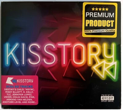 Kisstory (2017) NEU, 3 CD's, 60 Songs, Compilation, R&B, Dance, Pop, Soul - Bild 1 von 2