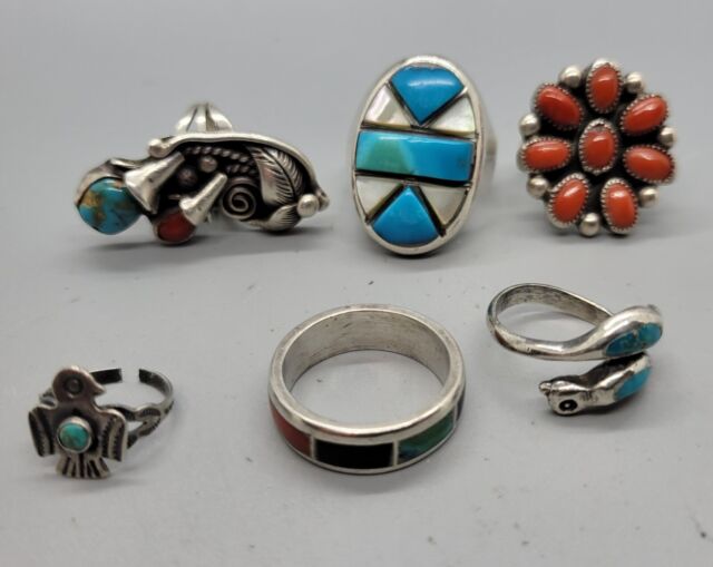 US Native American Jewelry (1935-Now) Handmade for sale | eBay