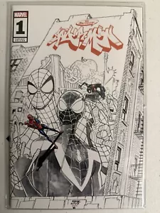 Spettacolare Spider-Men #1 Ramos SDCC Color Splash Graffiti Edition LTD 600 W COA - Foto 1 di 9