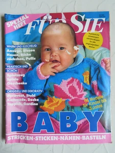 FÜR SIE - BABY - Spezial-Heft - Stricken - Sticken - Nähen - Basteln - Heft 206 - Bild 1 von 5
