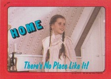 1985 WALT DISNEY RETURN TO OZ SINGLE TRADING STICKER #27 THERE'S NO PLACE LIKE