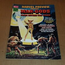 MARVEL PREVIEW #1 FN- (5.5) 1975 MAN-GODS FROM BEYOND THE STARS ADAMS MAGAZINE