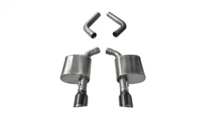 Corsa Sport 2.75" A/B Exhaust BLK Tips Fits 15-22 Charger R/T Scat Pack Hellcat - Picture 1 of 10