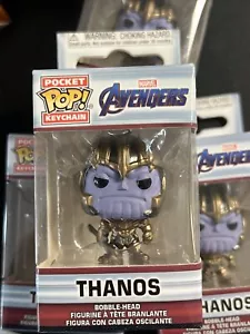 Figura Funko Pocket Pop Marvel Avenger Thanos Llavero Cabeza de Bobble AUTÉNTICA = - Imagen 1 de 4