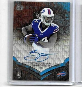SAMMY WATKINS LOT: AUTOGRAPH +{ 4 } DIFFERENT AUTHENTIC WORN ROOKIE JERSEY CARDS - Picture 1 of 5