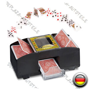 Elektrischer Kartenmischer Automatische Poker Kartenmischmaschine für 4 Decks