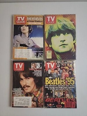 TV Guide Lot of 4 Beatles Themed Editions 95 00 02 05 - Image 1 of 3