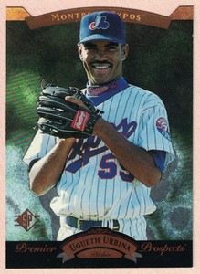 1995 SP PREMIER PROSPECTS UGUETH URBINA RC MONTREAL EXPOS #9